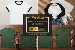 Mockup: casual outfit with t-shirts and accessories Product Image 1
