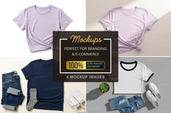 Mockup: casual t-shirts and outfits Product Image 1