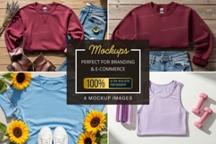 Mockup: casual and athletic wear collection Product Image 1