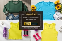Mockup: casual and fitness wear collection Product Image 1