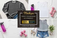 Mockup: fitness apparel and accessories Product Image 1