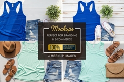 Casual summer outfit mockup Product Image 1