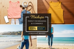 Mockup: casual beachwear collection Product Image 1