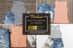 Casual summer outfits mockup Product Image 1