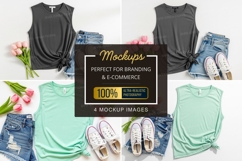 Casual summer outfits mockup Product Image 1