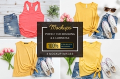 Casual summer outfits mockup Product Image 1