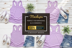 Casual summer outfit mockup Product Image 1