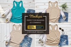 Casual summer outfits mockup Product Image 1