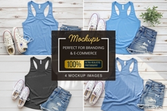Casual summer outfit mockup Product Image 1