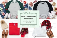 Holiday-themed apparel mockup Product Image 1