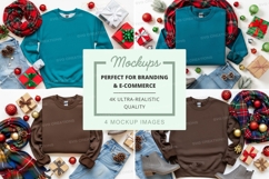 Christmas themed sweater mockup set Product Image 1