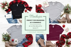 T-shirt mockup collection with holiday themes Product Image 1
