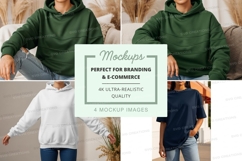 Mockup: casual hoodies and t-shirts collection Product Image 1