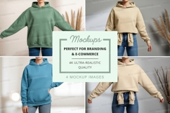 Mockup: hooded sweatshirts collection Product Image 1