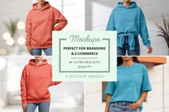 Casual hoodies and t-shirts mockup Product Image 1