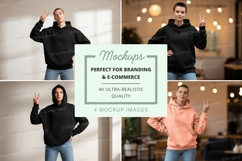 Mockup: casual hoodie collection Product Image 1