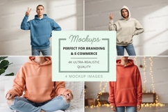 Mockup: casual hoodie collection Product Image 1