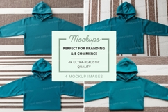 Teal hoodies mockup Product Image 1