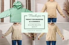 Mockup: hooded sweatshirts collection Product Image 1