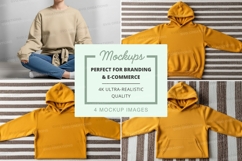 Mockup of hooded sweatshirts Product Image 1