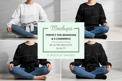 Mockup: serene meditation collage Product Image 1