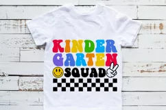Kindergarten Squad Svg, Teacher shirt SVG, Teacher Life Svg Product Image 2