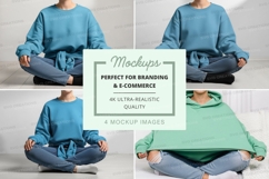 Mockup: serene meditation attire Product Image 1