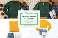 Mockup of t-shirts with accessories Product Image 1