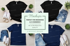 T-shirt mockup with casual outfit Product Image 1
