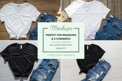 T-shirt mockup with jeans Product Image 1