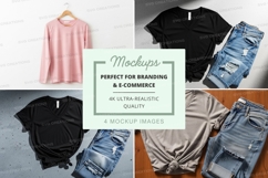 T-shirt mockup with jeans Product Image 1