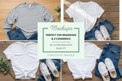 T-shirt mockup with casual outfit Product Image 1
