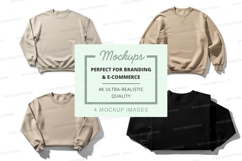 Sweatshirt mockup set Product Image 1