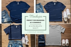 T-shirt mockup with casual outfit Product Image 1
