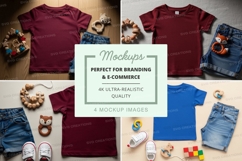 Children's clothing mockup Product Image 1