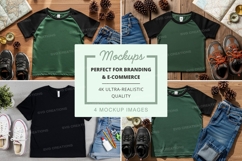 T-shirt mockup with casual outfit Product Image 1