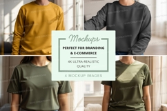 Clothing mockup set on mannequin and model display Product Image 1