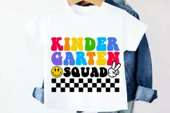 Kindergarten Squad Svg, Teacher shirt SVG, Teacher Life Svg Product Image 3