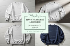 Minimalist hoodie mockup flat lay neutral tones Product Image 1