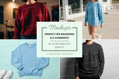 Clothing mockup set on mannequin and model display Product Image 1