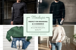 Casual clothing mockup set on mannequin display Product Image 1