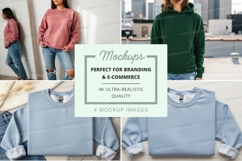 Clothing mockup set on mannequin and model display Product Image 1