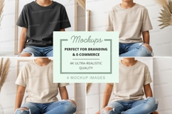 Casual clothing mockup on minimalist white steps Product Image 1