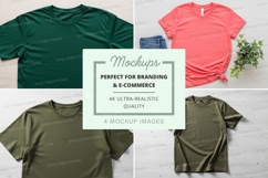 Realistic T-Shirt Mockups for Branding and E-Commerce Product Image 1