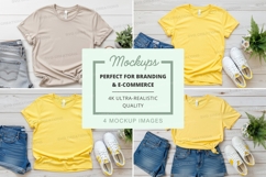 T-shirt mockups branding ecommerce ultra realistic quality Product Image 1