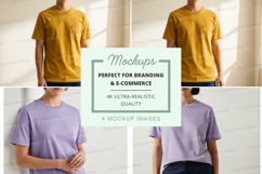 Realistic t-shirt mockup branding ecommerce ultra HD Product Image 1