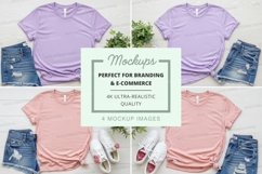 T-shirt mockups ultra realistic branding e-commerce display Product Image 1