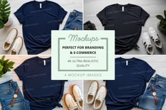 Branding mockup t-shirt flat lay ultra realistic quality Product Image 1