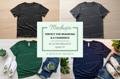 T-Shirt Mockups for Branding E-Commerce Ultra Realistic Product Image 1