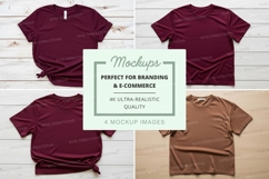 Branding t-shirt mockups ultra realistic high quality displa Product Image 1
